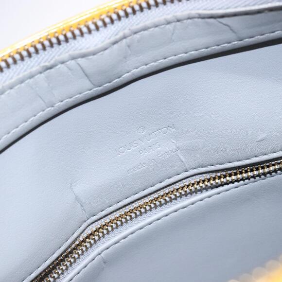 LOUIS VUITTON Monogram Vernis Houston Hand Bag Gris M91053 - Picture 10 of 16